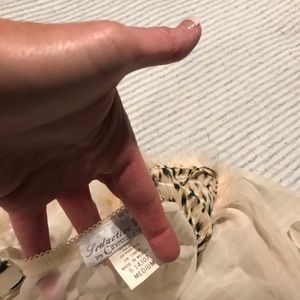 Leopard print lingerie